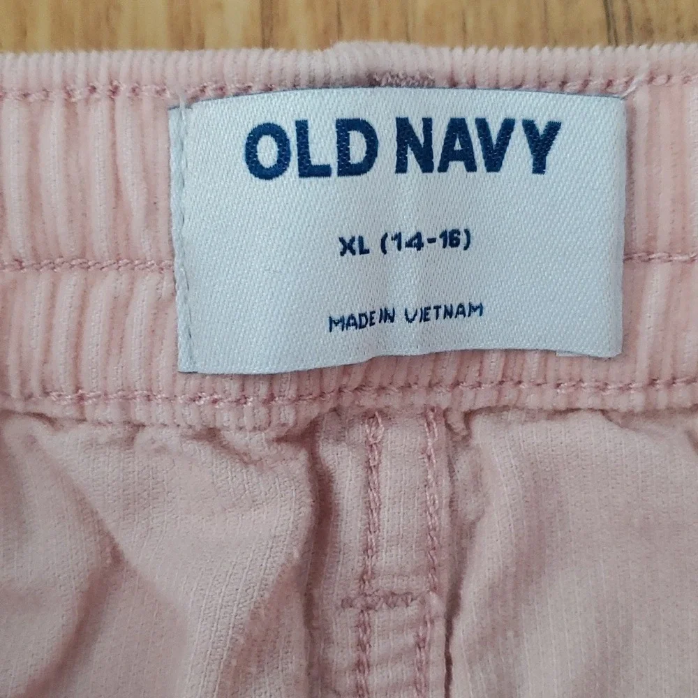 Old Navy Girls 14-16 Blush‎ Pink Corduroy Skirt